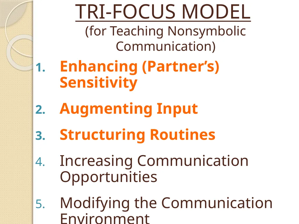 Laying the Foundation for Communication Exchange: - slide 14 of 66
