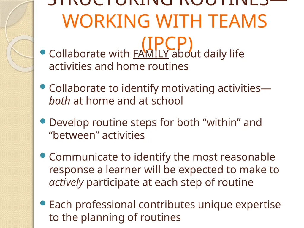 Laying the Foundation for Communication Exchange: - slide 63 of 66