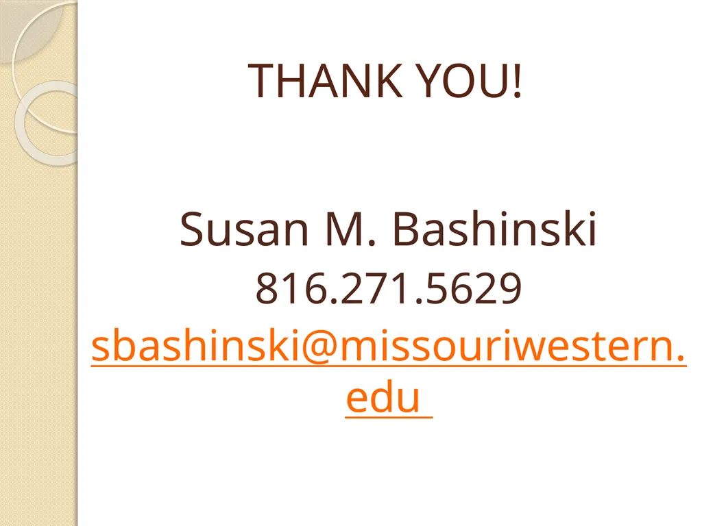 Laying the Foundation for Communication Exchange: - slide 66 of 66