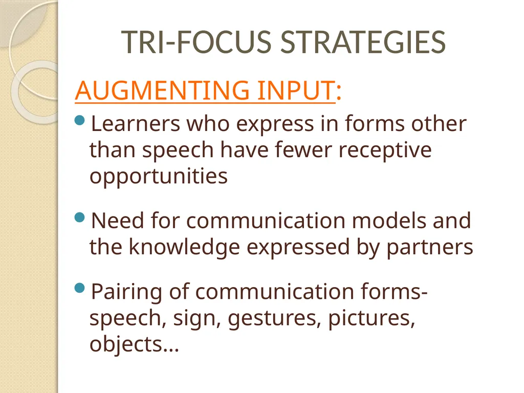 Laying the Foundation for Communication Exchange: - slide 26 of 66