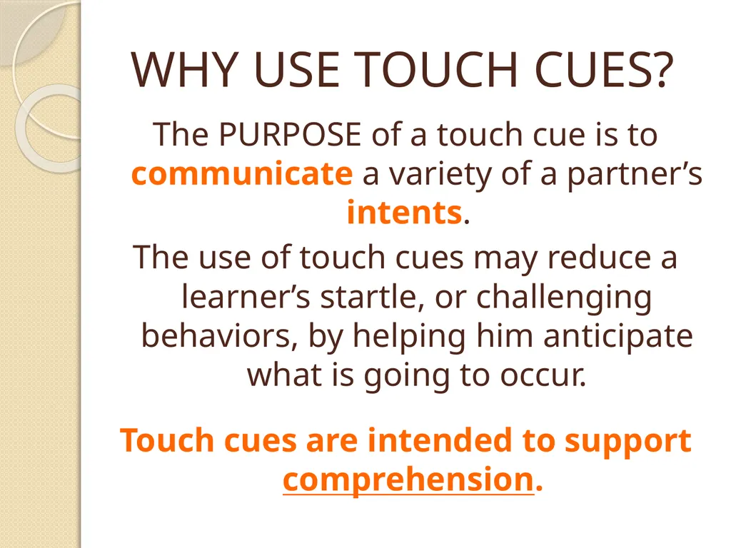 Laying the Foundation for Communication Exchange: - slide 29 of 66