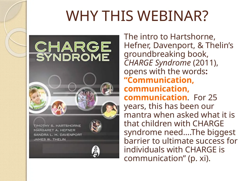 Laying the Foundation for Communication Exchange: - slide 2 of 66