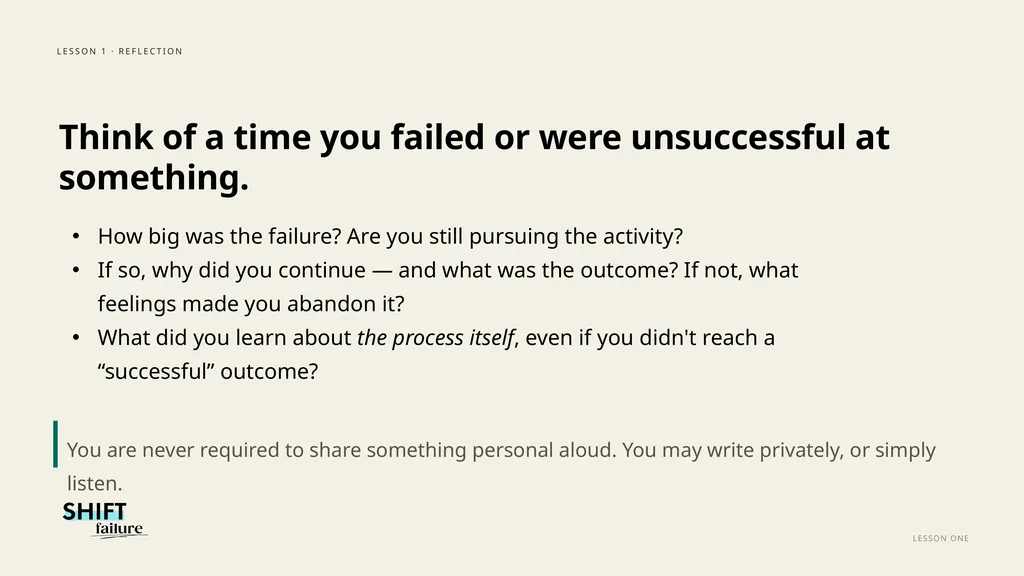 SHIFT FAILURE · A CLASSROOM RESOURCE GRADES 5–8 - slide 26 of 99