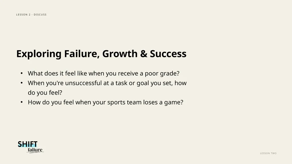 SHIFT FAILURE · A CLASSROOM RESOURCE GRADES 5–8 - slide 35 of 99