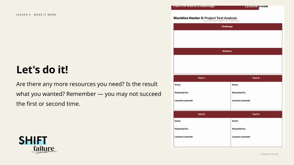 SHIFT FAILURE · A CLASSROOM RESOURCE GRADES 5–8 - slide 78 of 99