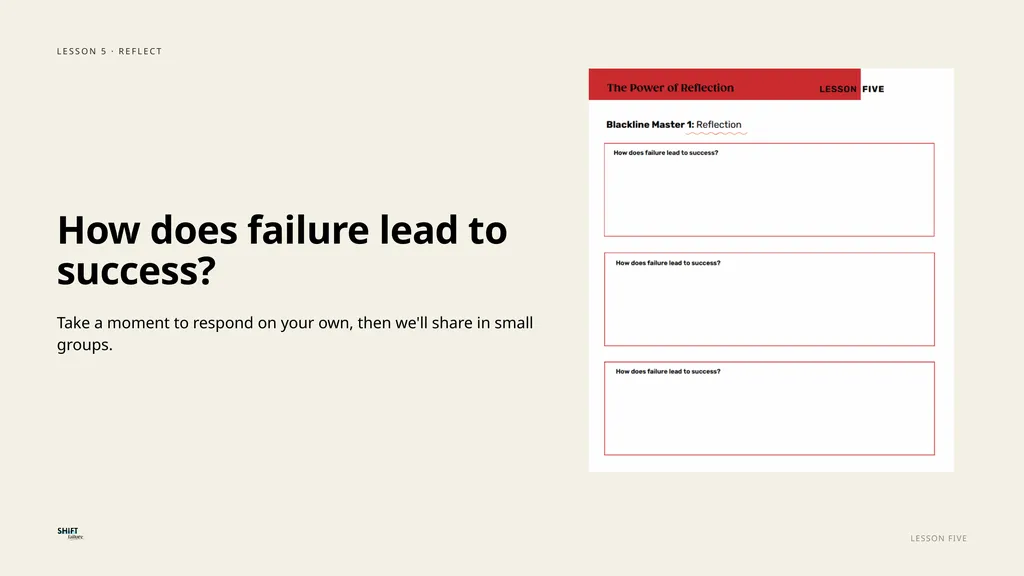SHIFT FAILURE · A CLASSROOM RESOURCE GRADES 5–8 - slide 89 of 99