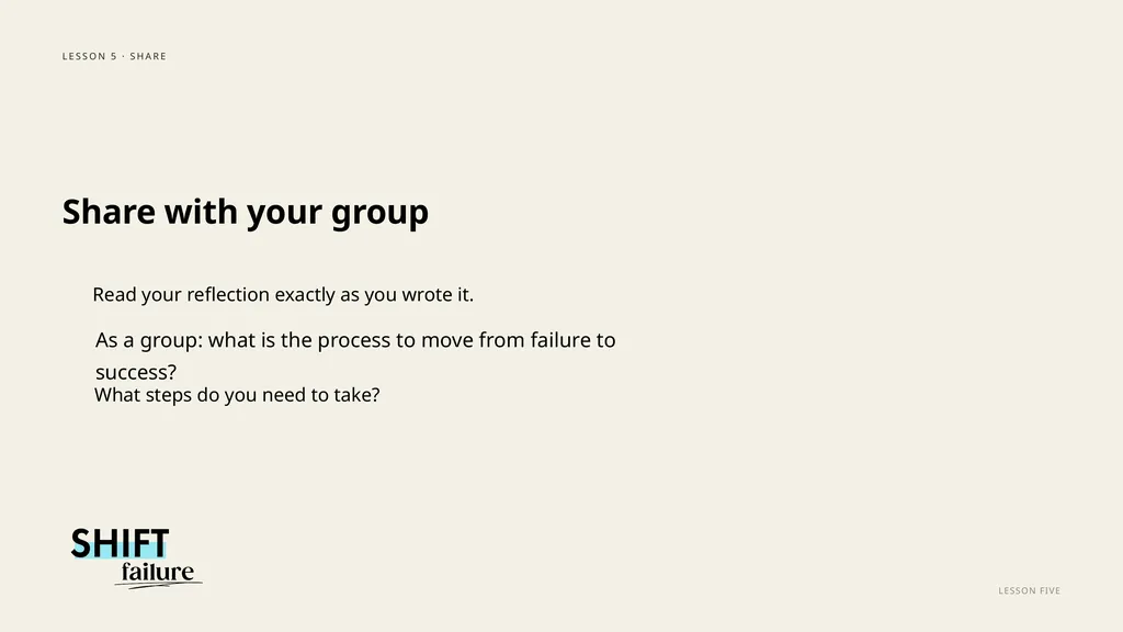 SHIFT FAILURE · A CLASSROOM RESOURCE GRADES 5–8 - slide 90 of 99
