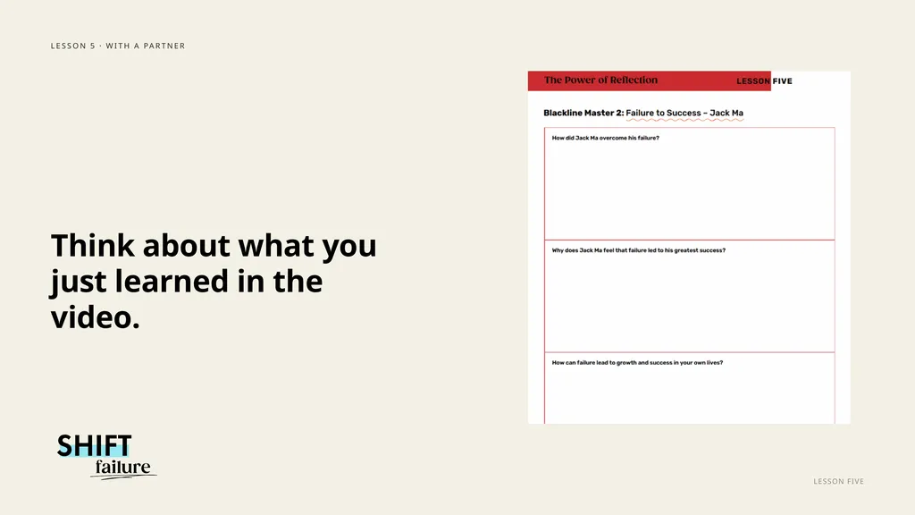 SHIFT FAILURE · A CLASSROOM RESOURCE GRADES 5–8 - slide 94 of 99