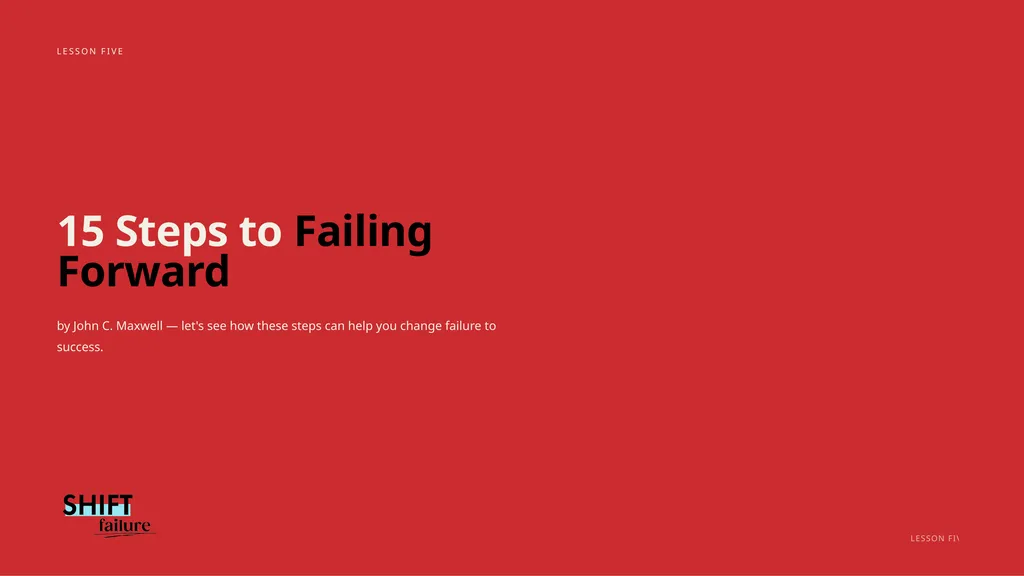 SHIFT FAILURE · A CLASSROOM RESOURCE GRADES 5–8 - slide 95 of 99