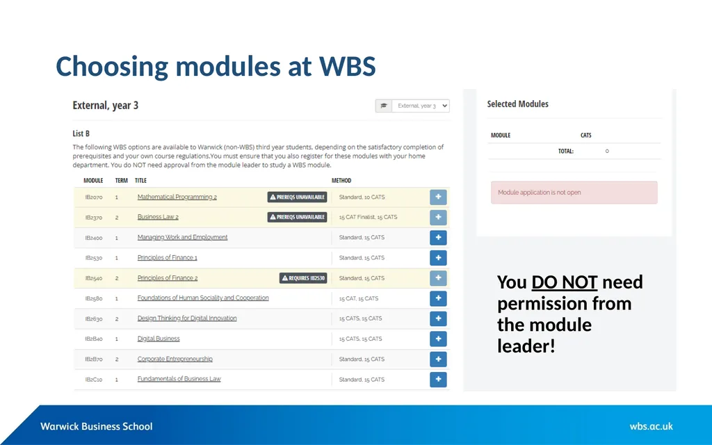 Introduction WBS module applications So why study - slide 6 of 8
