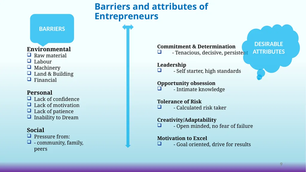 THE ROLE OF FINANCIAL INSTITUTIONS IN PROMOTING - slide 9 of 24