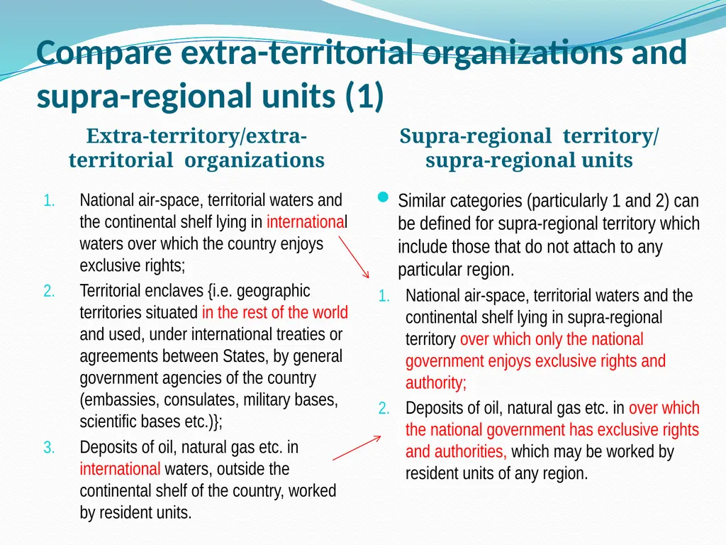Regional accounts: an introduction Viet Vu - slide 8 of 38