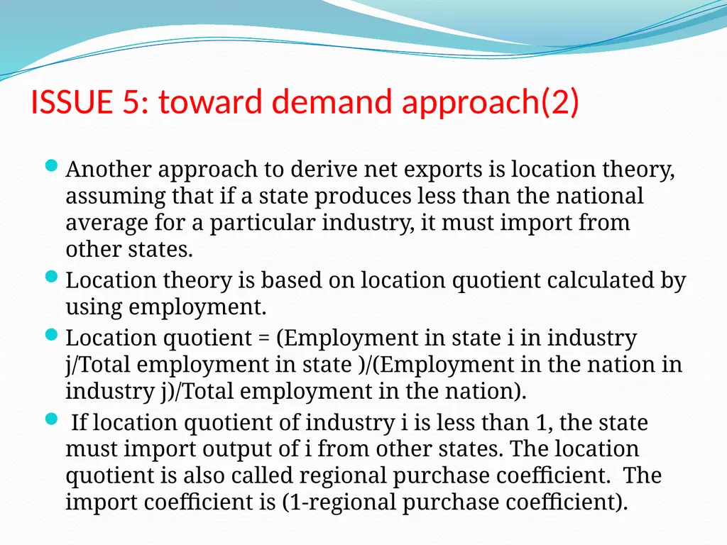 Regional accounts: an introduction Viet Vu - slide 36 of 38