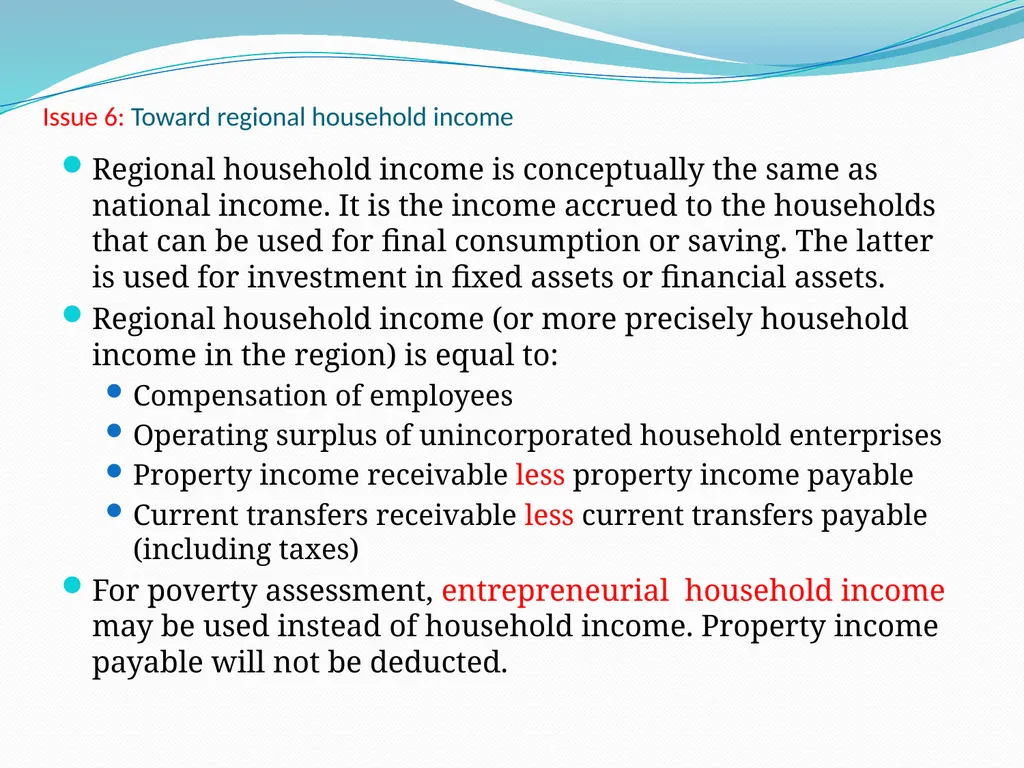 Regional accounts: an introduction Viet Vu - slide 37 of 38