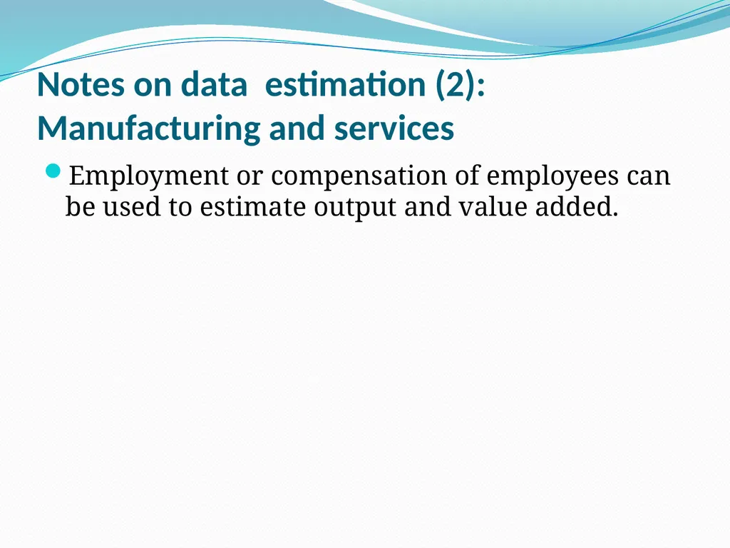 Regional accounts: an introduction Viet Vu - slide 29 of 38