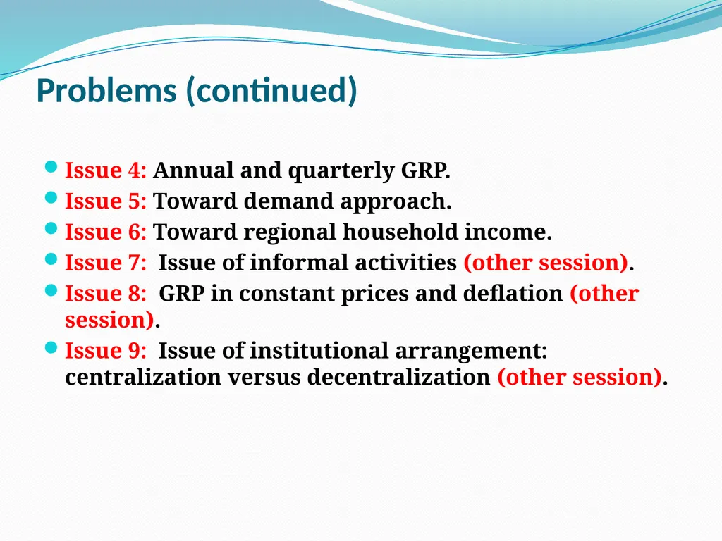 Regional accounts: an introduction Viet Vu - slide 3 of 38