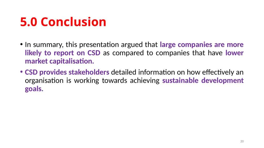 Sustainability Disclosure, Social and - slide 20 of 21