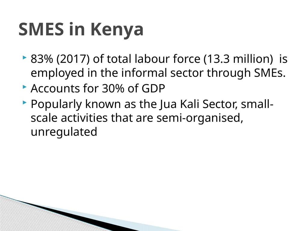 Enterprise development SMEs and export-led growth - slide 5 of 25