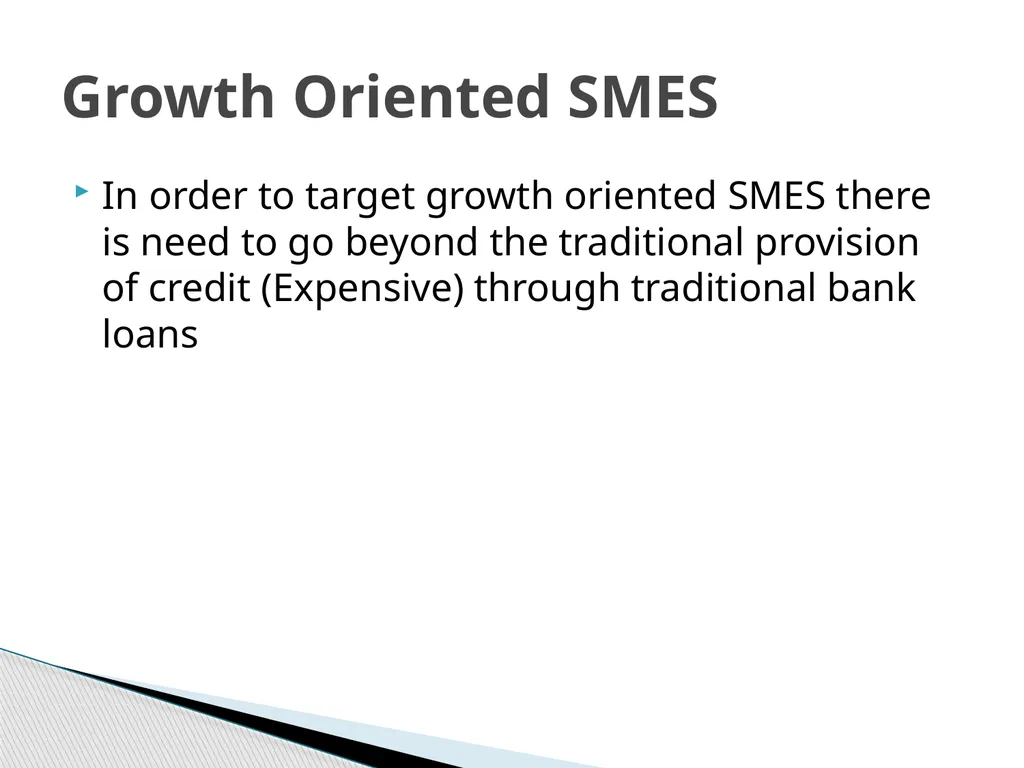 Enterprise development SMEs and export-led growth - slide 16 of 25