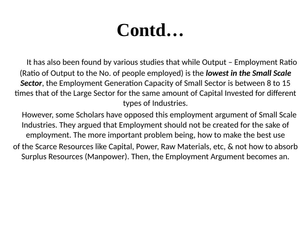 Small Scale Industries in India Prof. Alok Kumar - slide 17 of 38