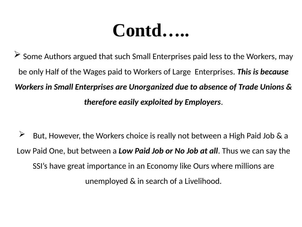 Small Scale Industries in India Prof. Alok Kumar - slide 19 of 38
