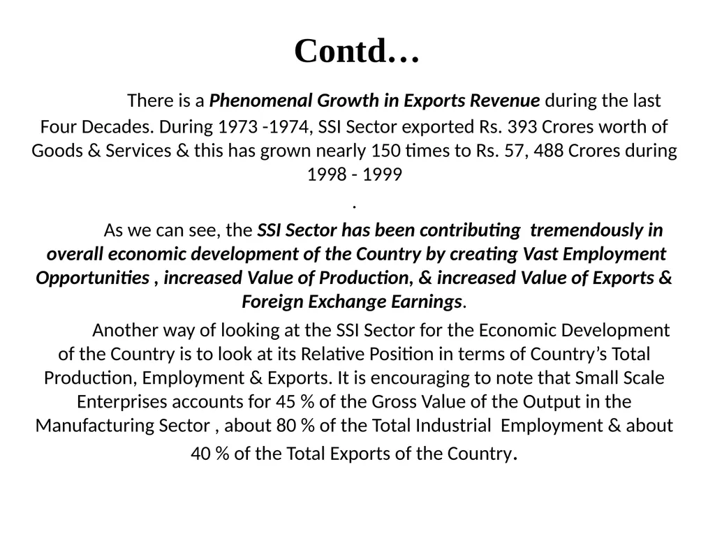 Small Scale Industries in India Prof. Alok Kumar - slide 25 of 38