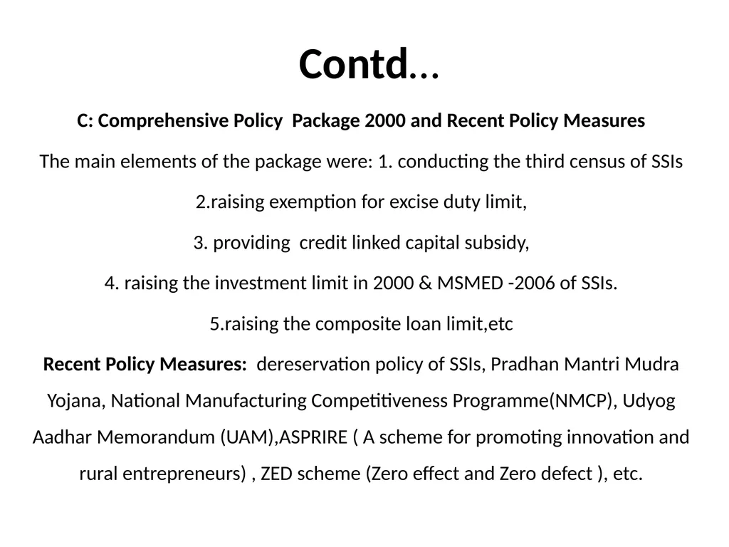 Small Scale Industries in India Prof. Alok Kumar - slide 31 of 38