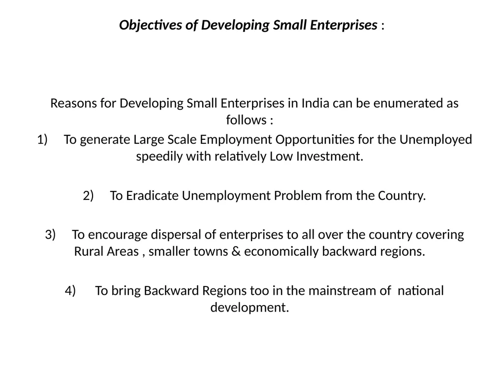 Small Scale Industries in India Prof. Alok Kumar - slide 22 of 38