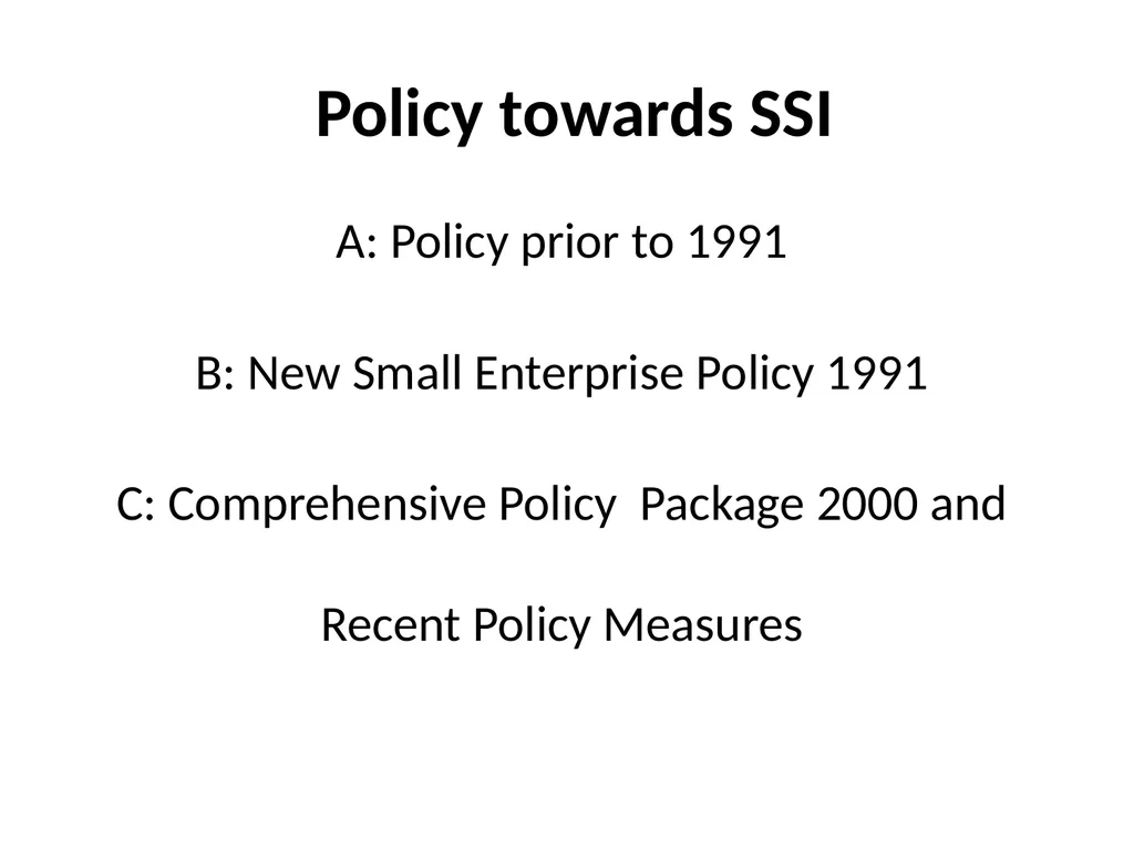 Small Scale Industries in India Prof. Alok Kumar - slide 29 of 38