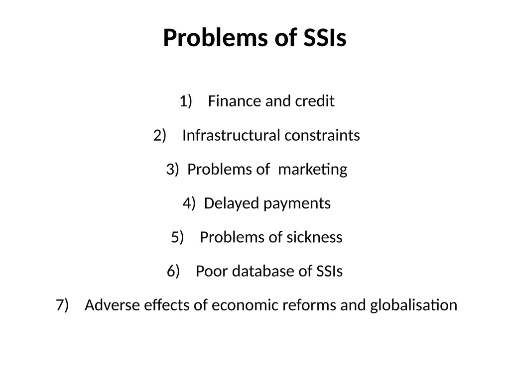 Small Scale Industries in India Prof. Alok Kumar - slide 35 of 38