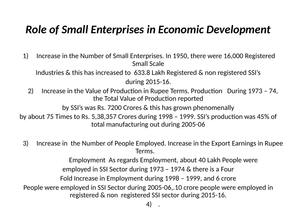 Small Scale Industries in India Prof. Alok Kumar - slide 24 of 38