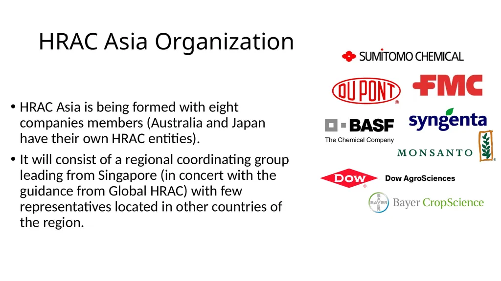 Herbicide Resistance Action Committee Asia Luis - slide 5 of 11