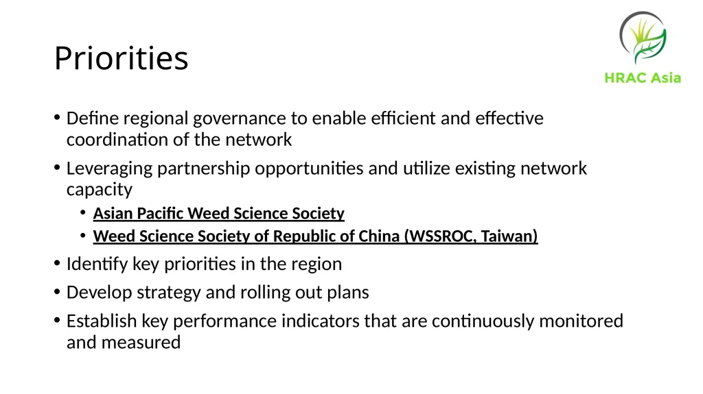 Herbicide Resistance Action Committee Asia Luis - slide 9 of 11