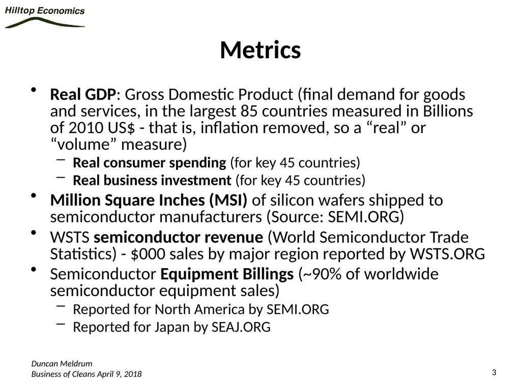 Global Economy Outlook*: A Healthy Backdrop for - slide 3 of 44