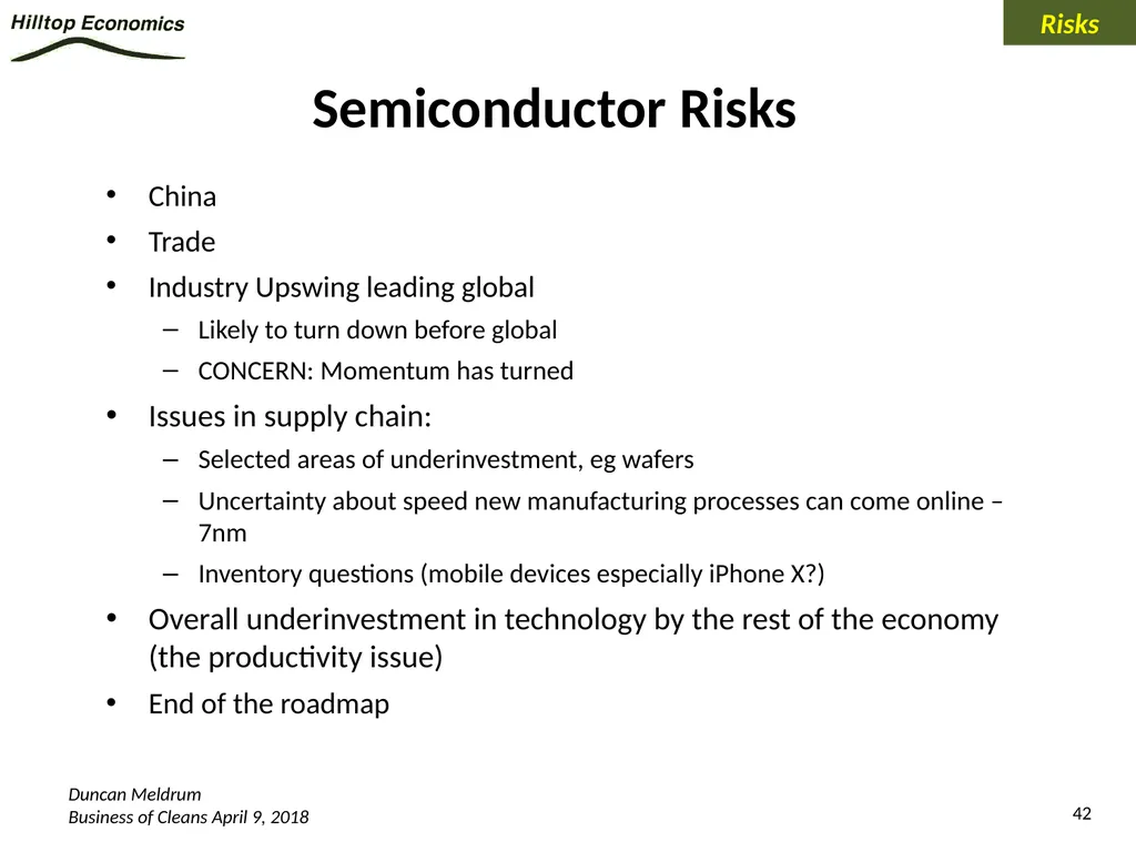 Global Economy Outlook*: A Healthy Backdrop for - slide 42 of 44