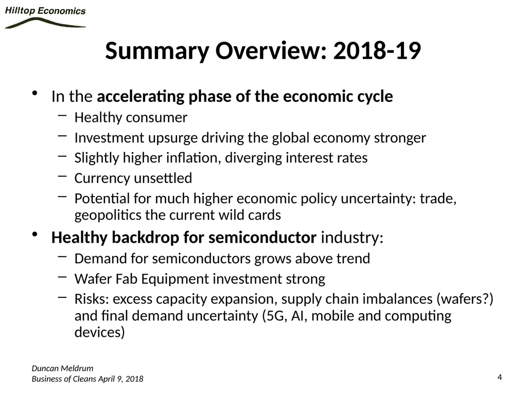 Global Economy Outlook*: A Healthy Backdrop for - slide 4 of 44