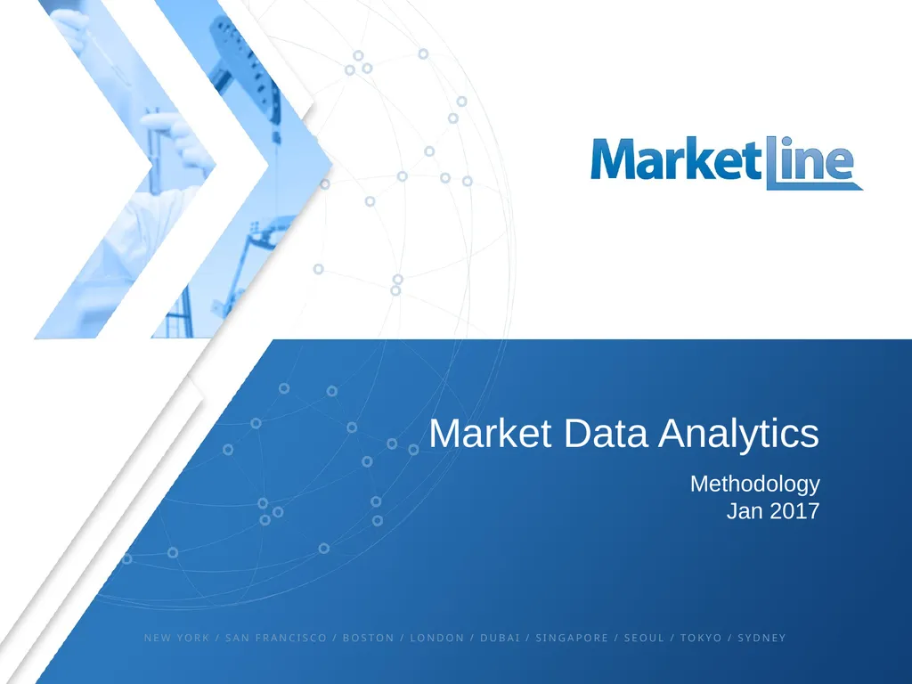 Market Data Analytics Methodology Jan 2017 - slide 1 of 13