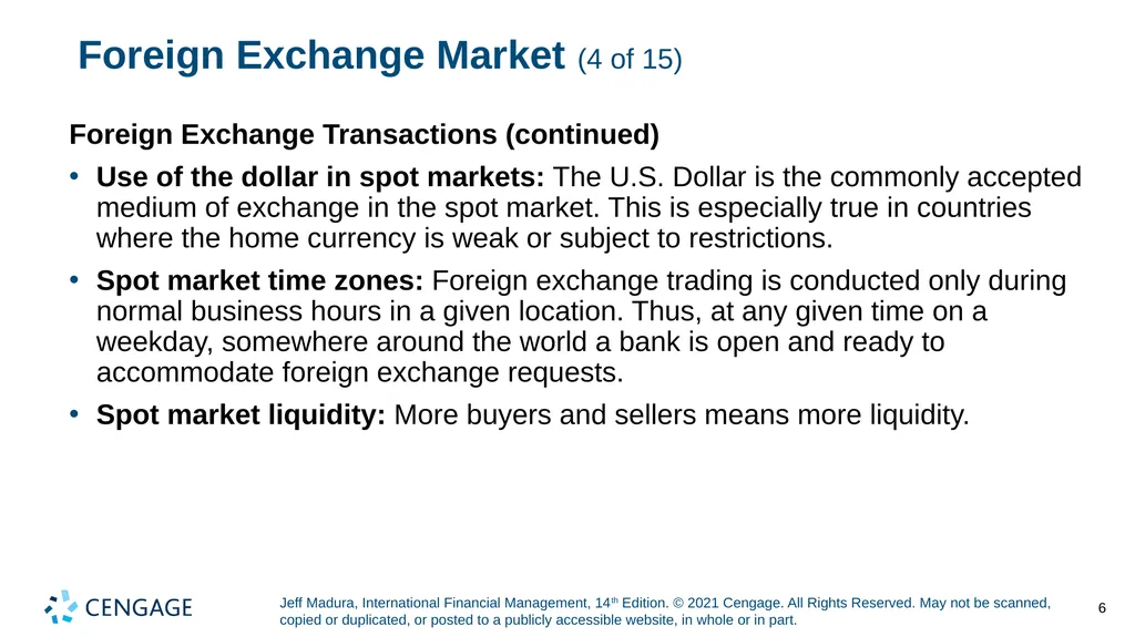 Chapter 3 International Financial Markets Jeff - slide 6 of 47