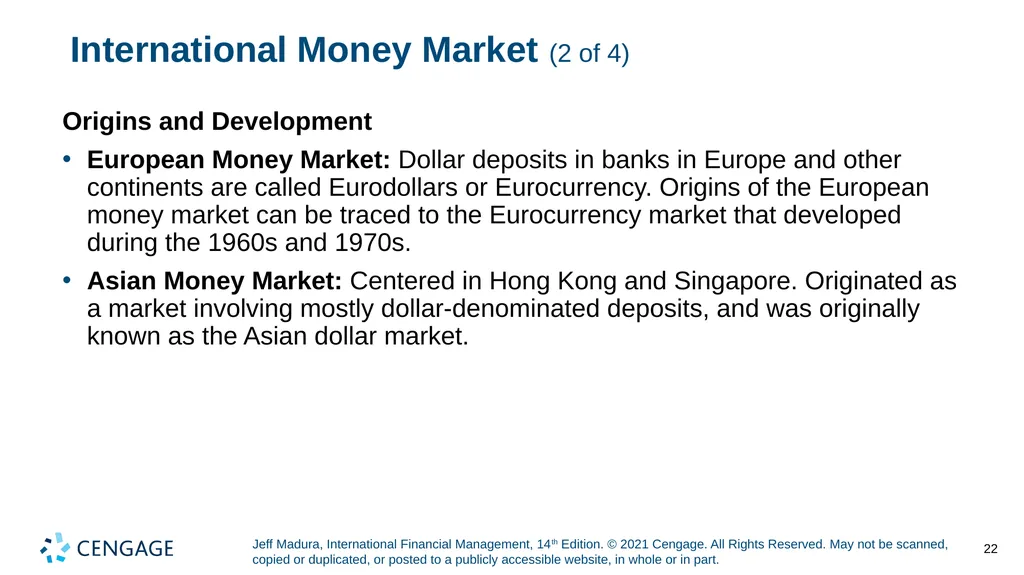 Chapter 3 International Financial Markets Jeff - slide 22 of 47