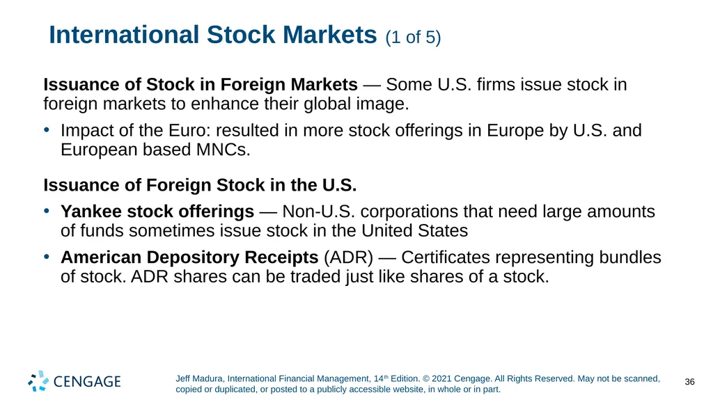 Chapter 3 International Financial Markets Jeff - slide 36 of 47