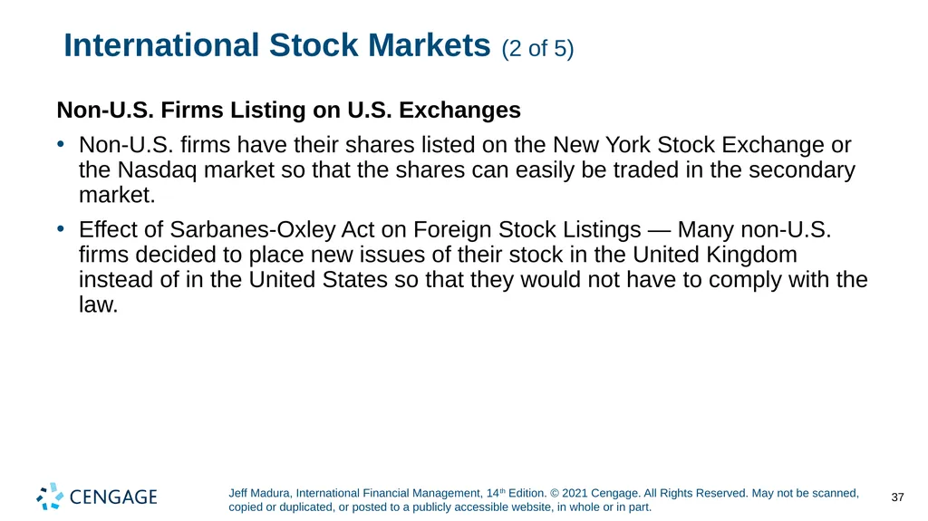 Chapter 3 International Financial Markets Jeff - slide 37 of 47