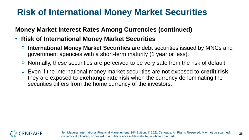Chapter 3 International Financial Markets Jeff - slide 26 of 47