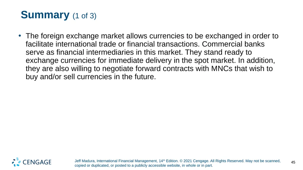 Chapter 3 International Financial Markets Jeff - slide 45 of 47