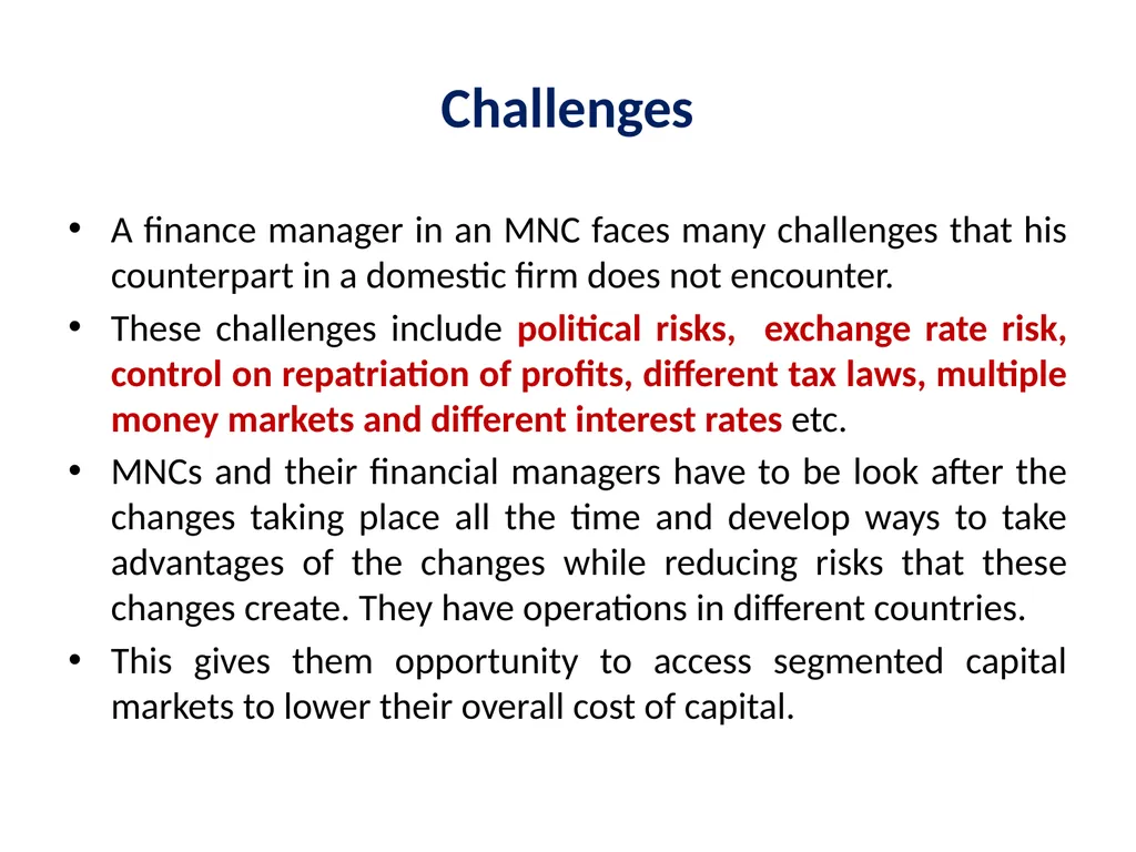 International Financial Management Dr. Pravin - slide 6 of 39