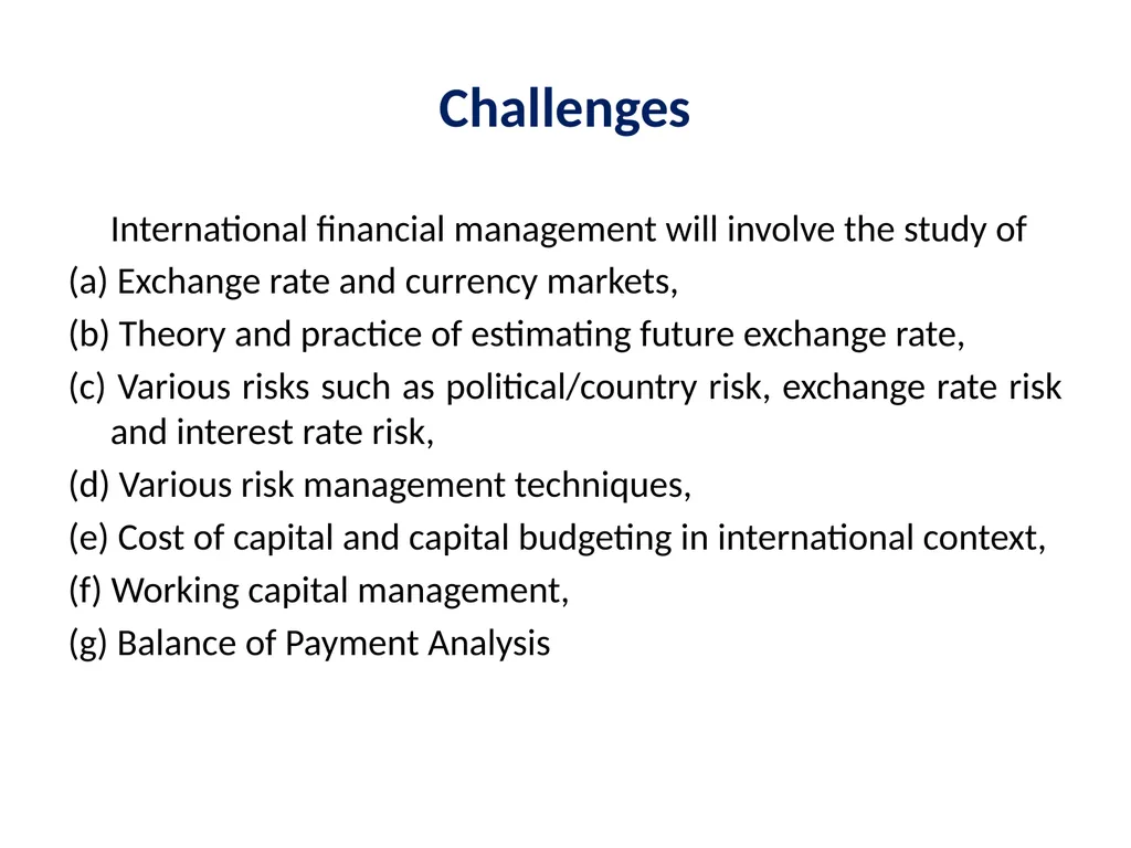International Financial Management Dr. Pravin - slide 8 of 39