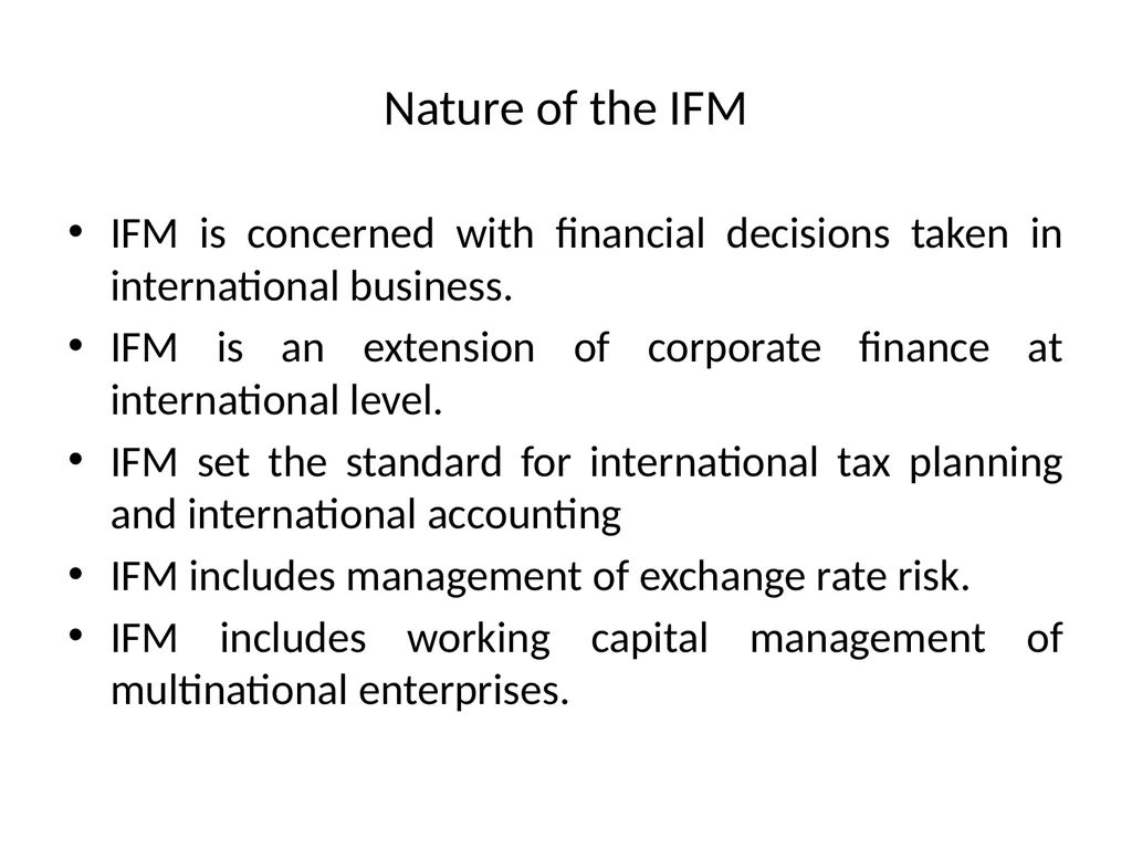 International Financial Management Dr. Pravin - slide 22 of 39