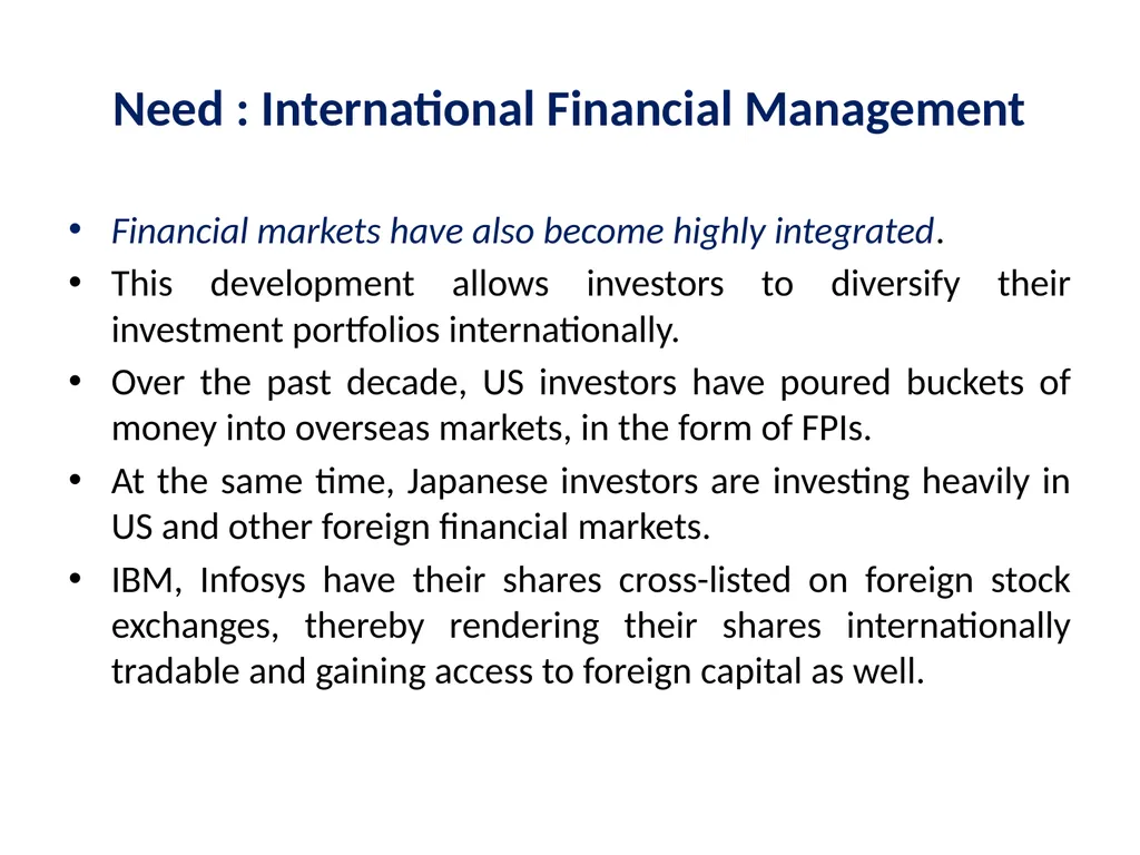 International Financial Management Dr. Pravin - slide 10 of 39