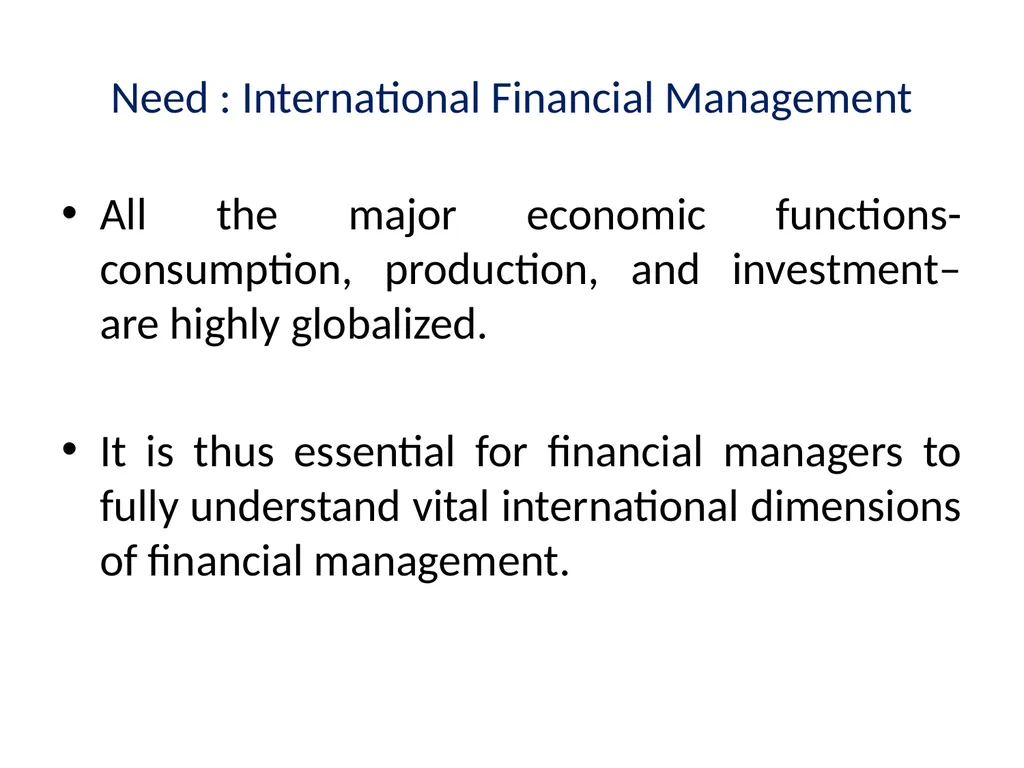 International Financial Management Dr. Pravin - slide 12 of 39