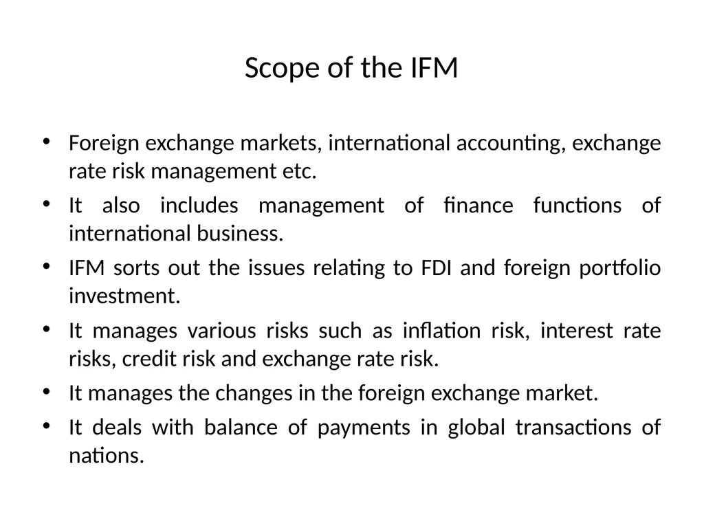 International Financial Management Dr. Pravin - slide 23 of 39