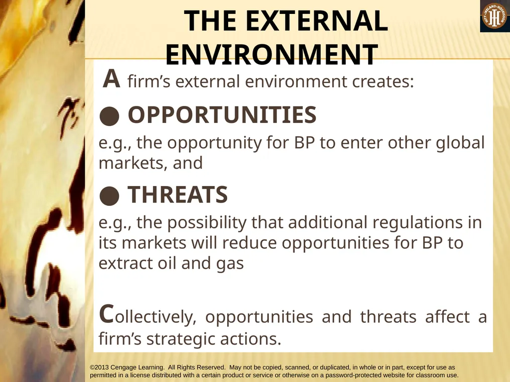 PART 1: STRATEGIC MANAGEMENT INPUTS CHAPTER 2 The - slide 9 of 67